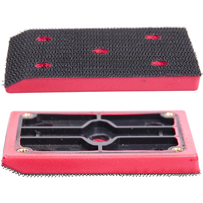 70*100мм ITOOLS Backing pads Velcro  Подложка прямоугольная, с 5 отверстиями IT-VL-PD-70-100-5H